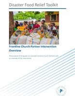 Disaster Food Relief Toolkit
