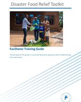 Cash transfer Facilitator training guide