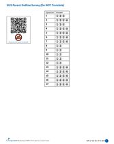 Grow Up Smart - Parent Endline Survey Answer Sheet