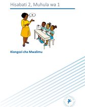 Umahili wa hesabu kwa kujiamini - Kiongozi cha mwalimu darasa la 2 muhula wa 1