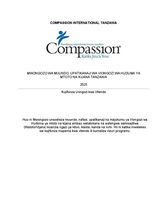 MWONGOZO WA MUUNDO, UPATIKANAJI WA VIONGOZI WA HUDUMA YA MTOTO NA KIJANA TANZANIA