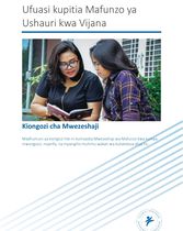 Mwongozo wa Mwezeshaji- Afua ya Ufuasaji/Discipleship