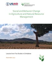 Social and Behavioral Change in Agriculture and Natural Resource Management